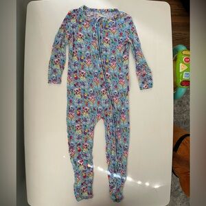 Lisa Frank by Posh Peanut convertible one piece pajama